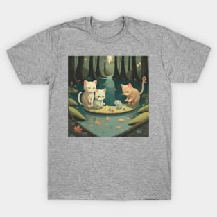 Playing kittens T-Shirt